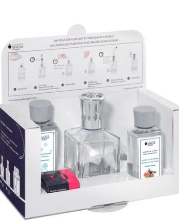 Giftset Lampe Berger Essentielle Carrée