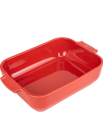 Peugeot Keramische ovenschaal rechthoekig Rood 20cm