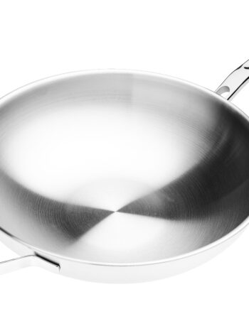 Cookai Wok 5-ply RVS 32 cm  met tegengreep