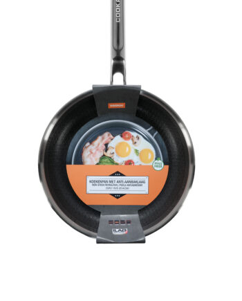 Cookai Koekenpan 5-ply PFAS-vrije anti-kleef 24cm