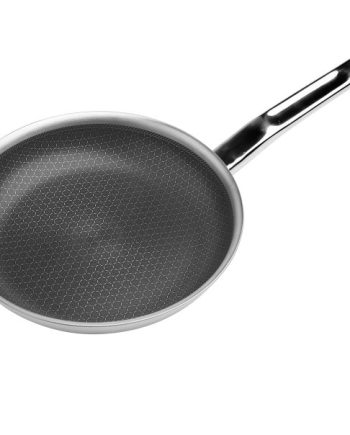 Cookai Koekenpan RVS 5-Ply Anti-Aanbak Ø20-24-28cm