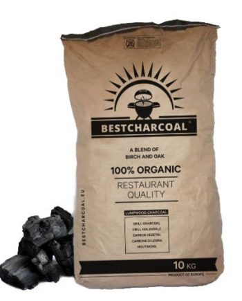 Houtskool 10 kg Mix van Eik en Haagbeuk