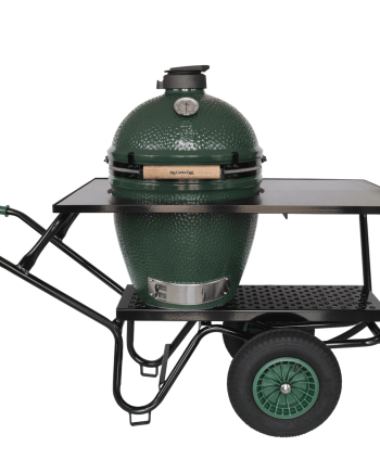 Big Green Egg Large in Kruiwagen