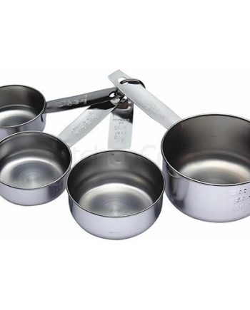 4 Cups Roestvrij Stalen Maatbekers