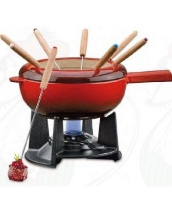 Spring Fonduepan 'Saas-Fee' - Zwart